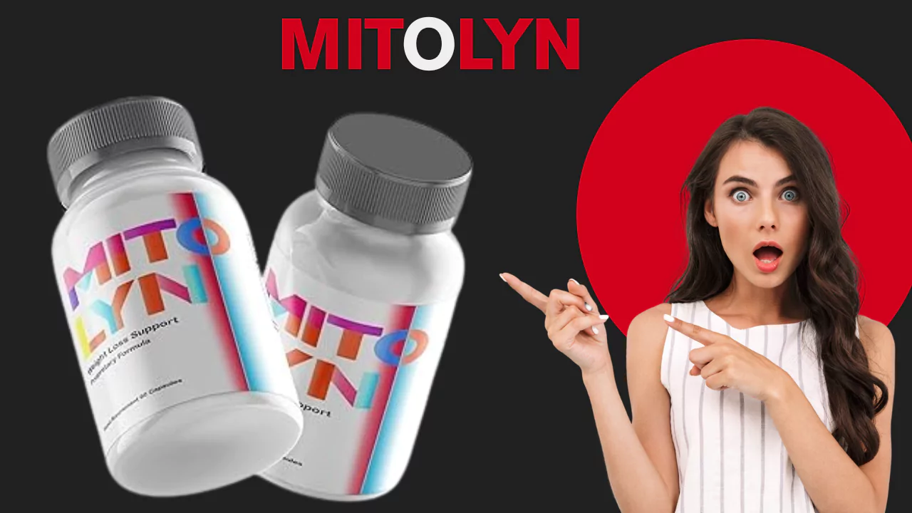 Mitolyn supplement bottle with natural ingredients showcasing mitochondrial health benefits in 2025.